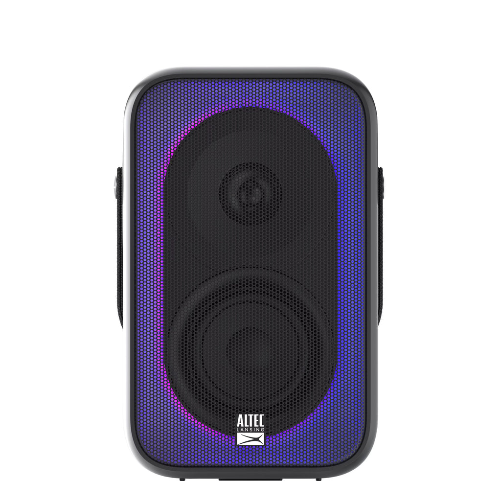 Portable Bluetooth Wireless Party Speaker with LED Lights, Black U100