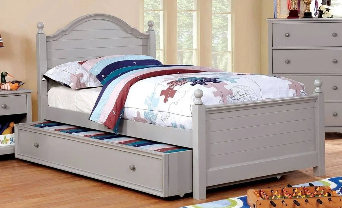 Gray Twin Bed I91583