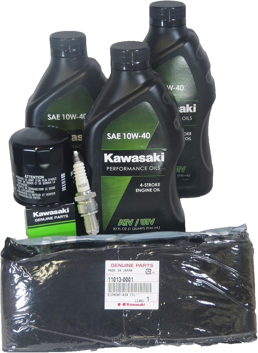 2006-2009 Kawasaki Brute Force 650 4X4 Hardwoods Green Hd Complete Maintenance Kit T515465