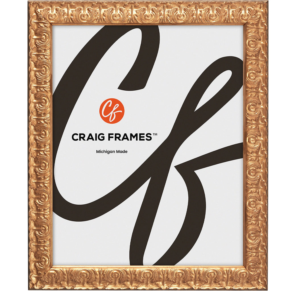 10x11 inch Gold Picture Frame Set of 4 K6479