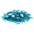 Caribbean Blue 25 lb Reflective Fire Glass P91120