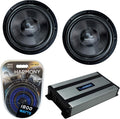 Carbon 12 Sub 2200W Subwoofer with Amplifier & Amp Kit Q820