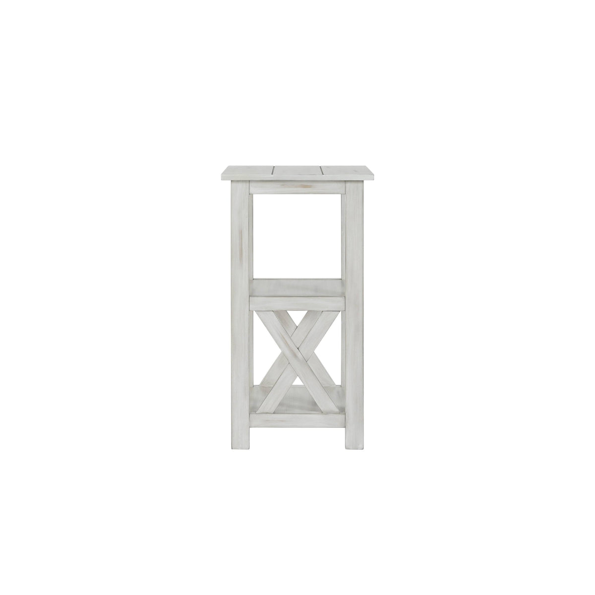 White Wash Bookcase X2876