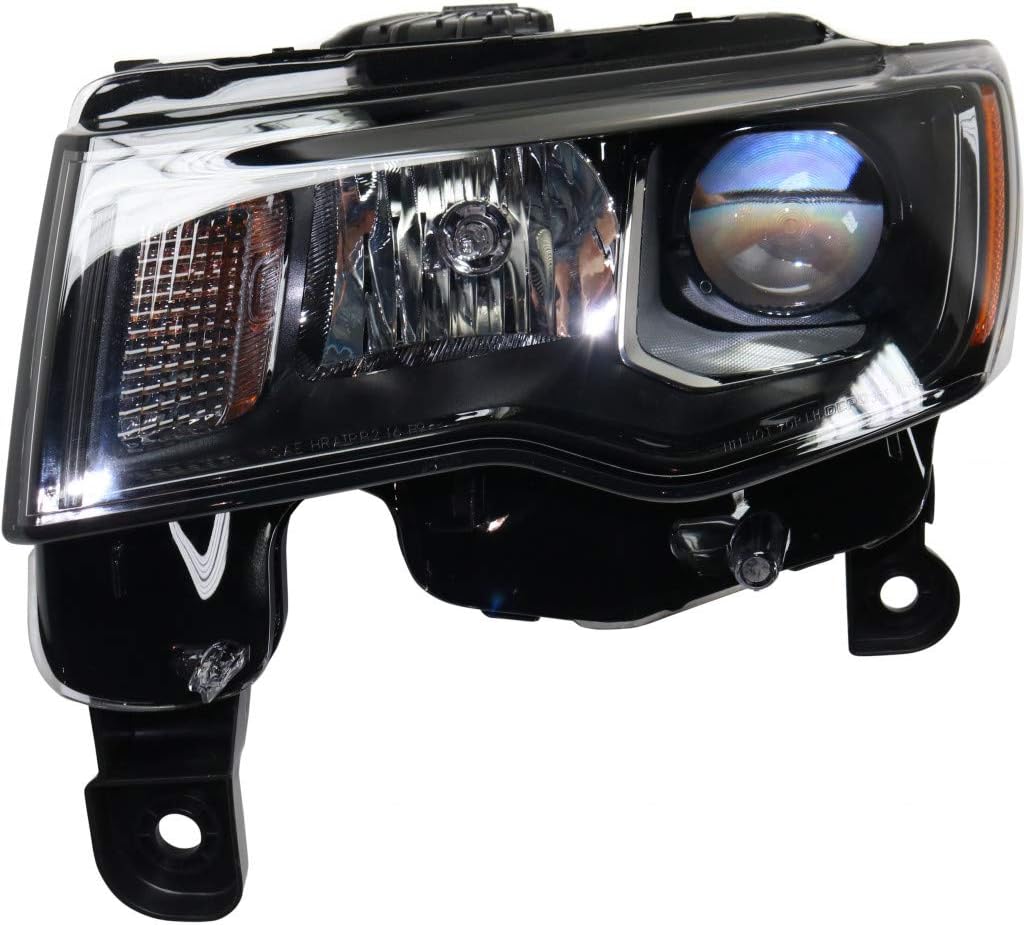 Jeep Grand Cherokee Driver Side Halogen Headlight Assembly A195584