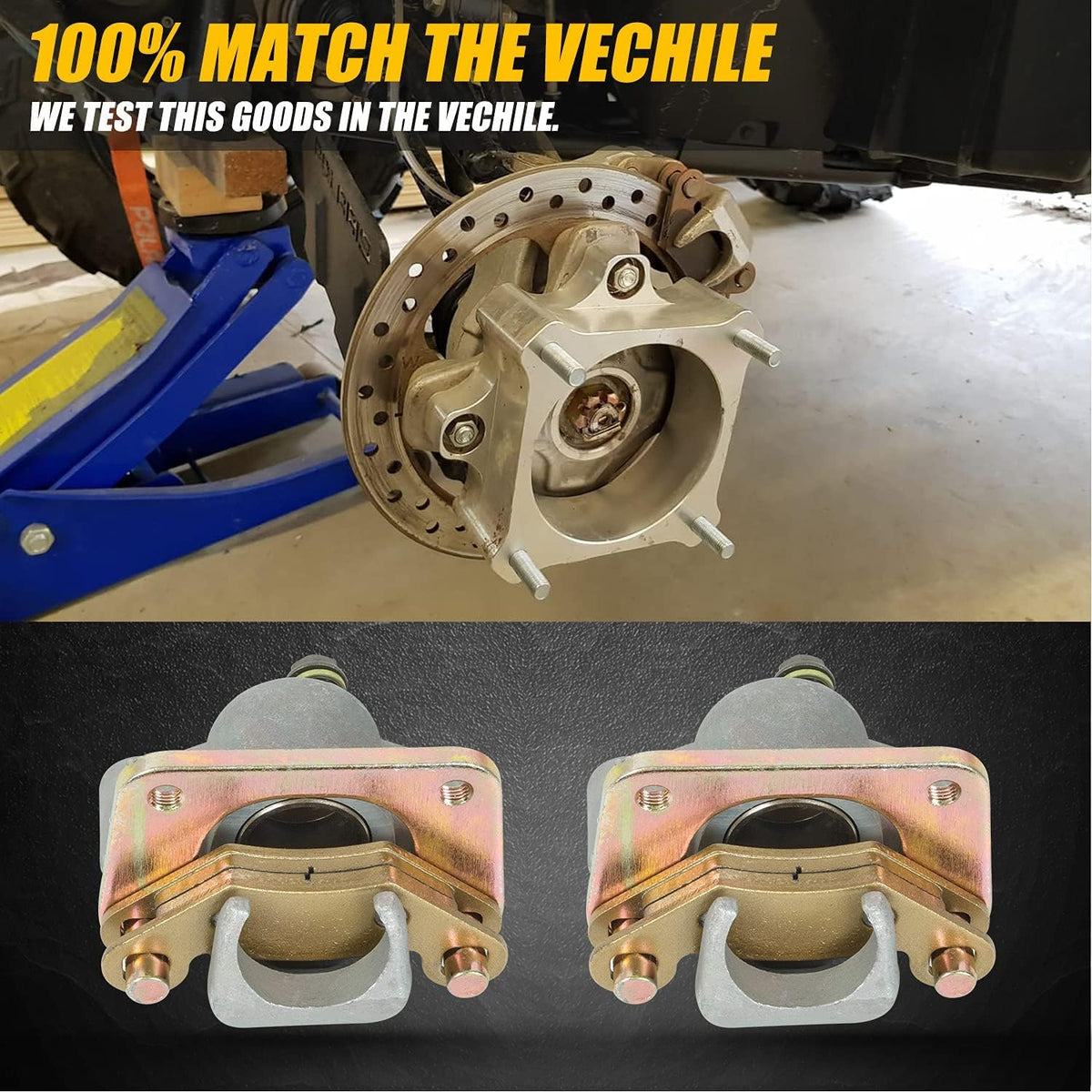 Rear Left & Right Brake Caliper Assembly S388