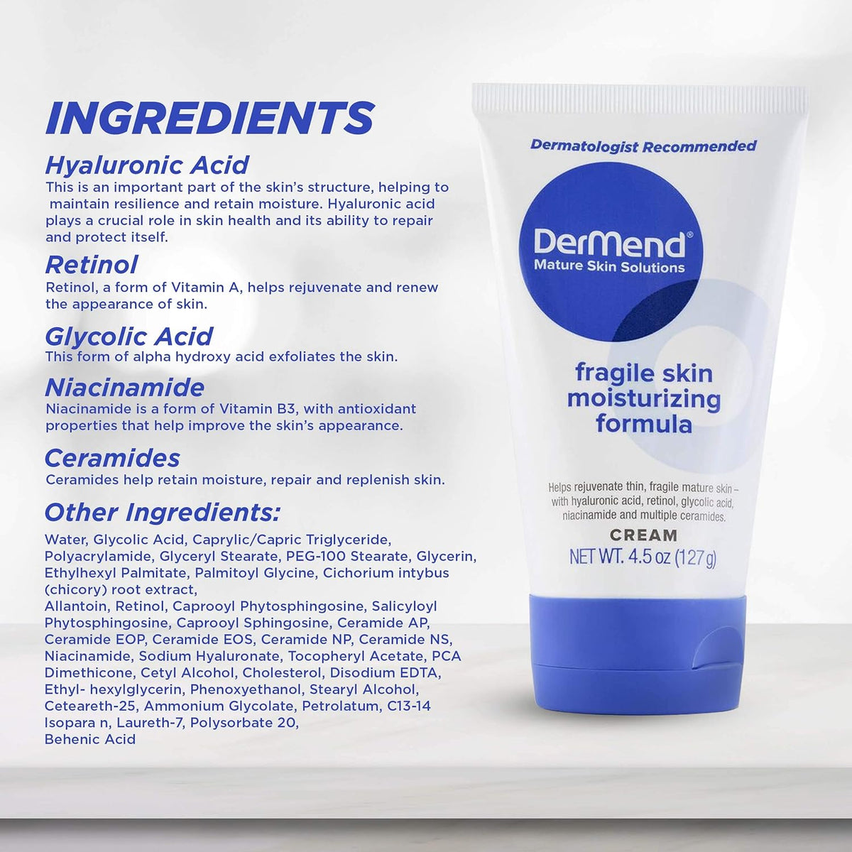 Fragile Skin Moisturizing Cream 4.5 Oz R9530