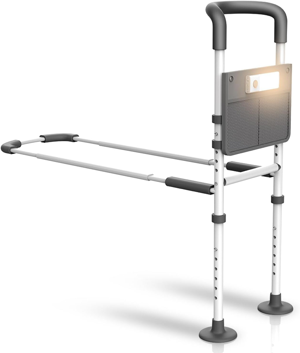 Medical Bed Rail with Motion Light and Storage Pouch M2891