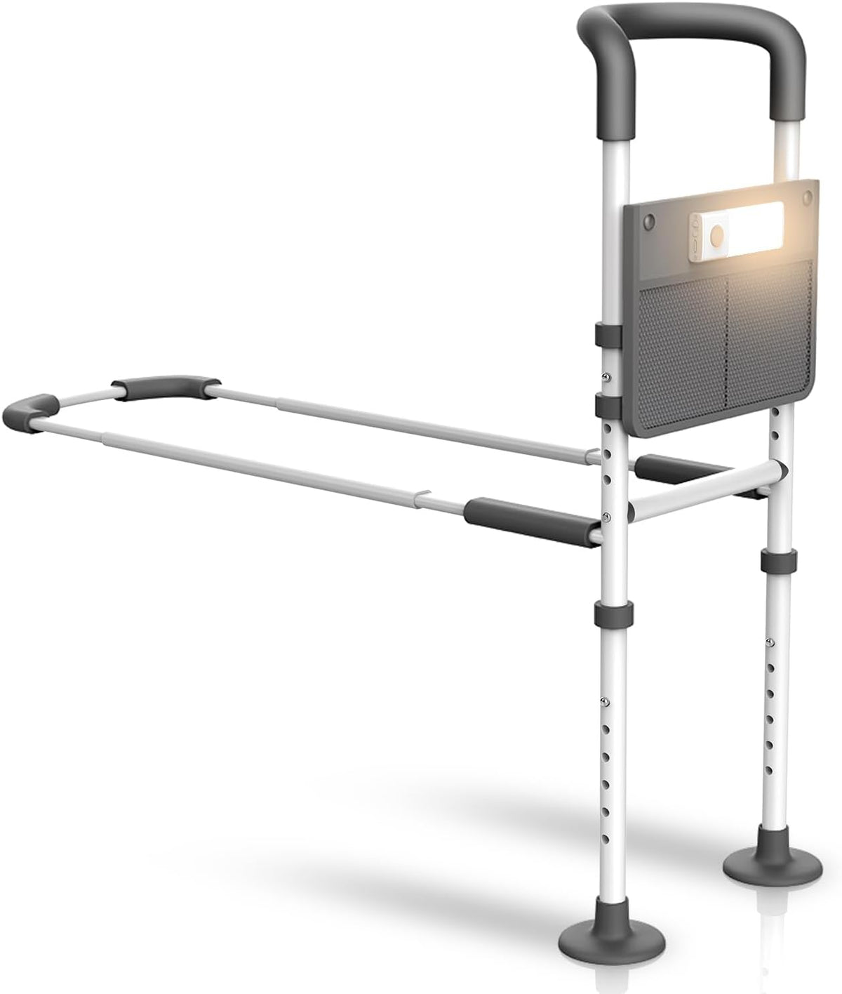 Medical Bed Rail with Motion Light and Storage Pouch M2891