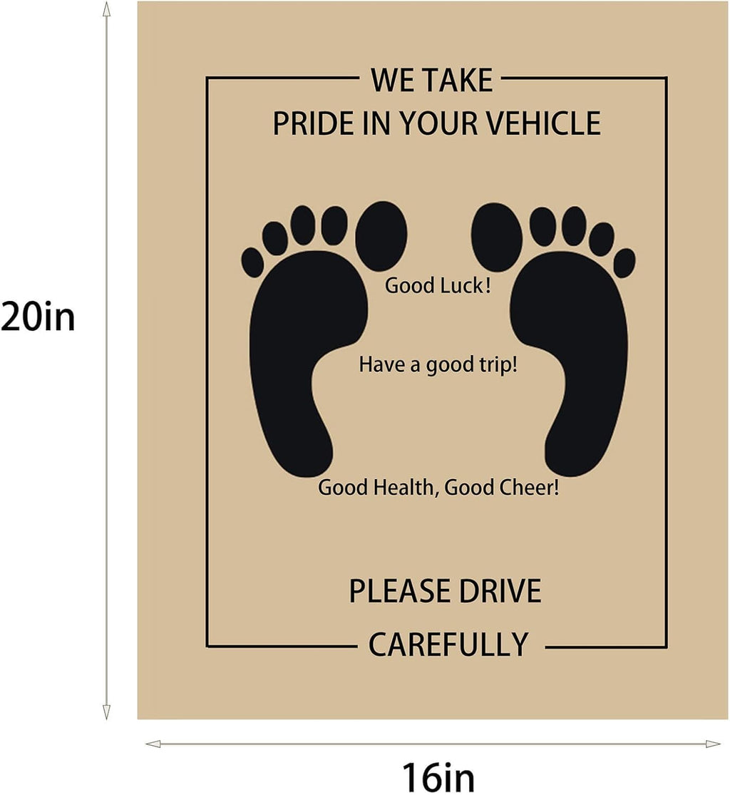 Disposable Paper Car Floor Mats Q15712