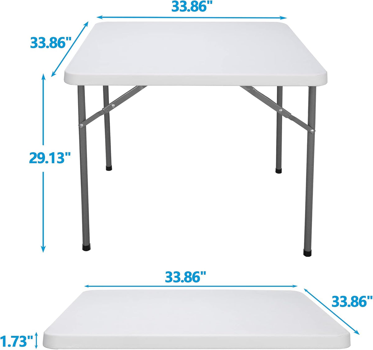 Square Folding Plastic Table T391