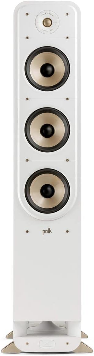 White Floorstanding Speaker, Pair B704773