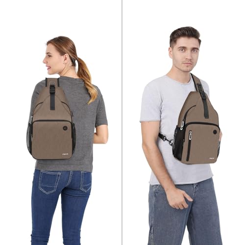 Sling Backpack Bag with USB Charging Port Z27402