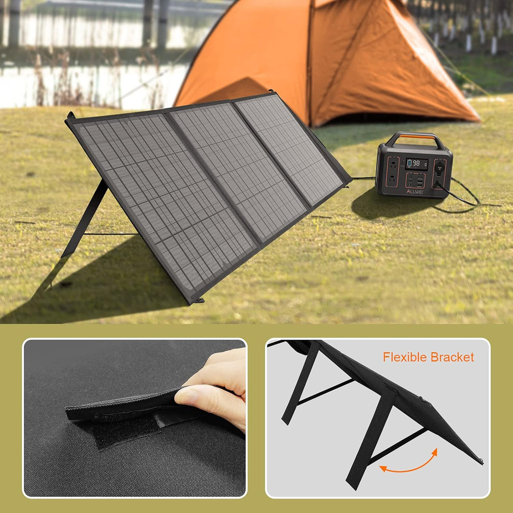 60W Portable Foldable Solar Panel W3167