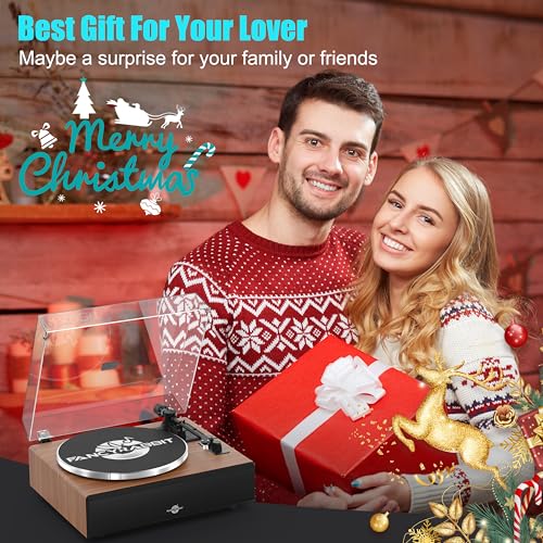 Belt Drive 2-Speed Turntable with Bluetooth P75215