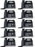 IP Phone 10 Pack 3.7-Inch Graphical Display Dual-Port Gigabit Ethernet PoE N22856