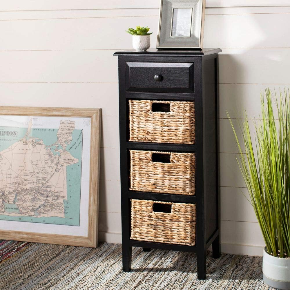 Distressed White Side Table K150080