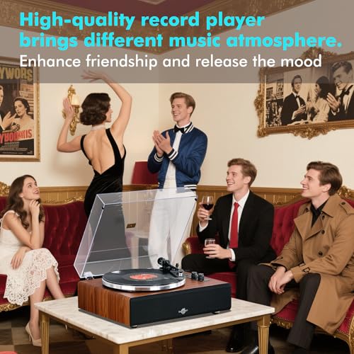 Belt Drive 2-Speed Turntable with Bluetooth P75215