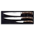 Set 3 Knives African Black T42143