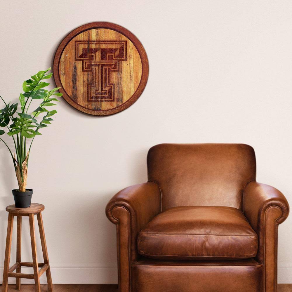 Texas Tech Red Raiders Wood Sign Y5959