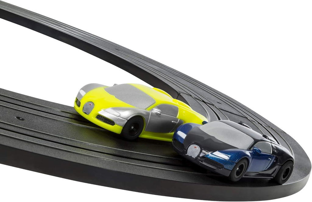 Micro Hyper-Cars Race Slot Car Set (1:64 Scale) H11128