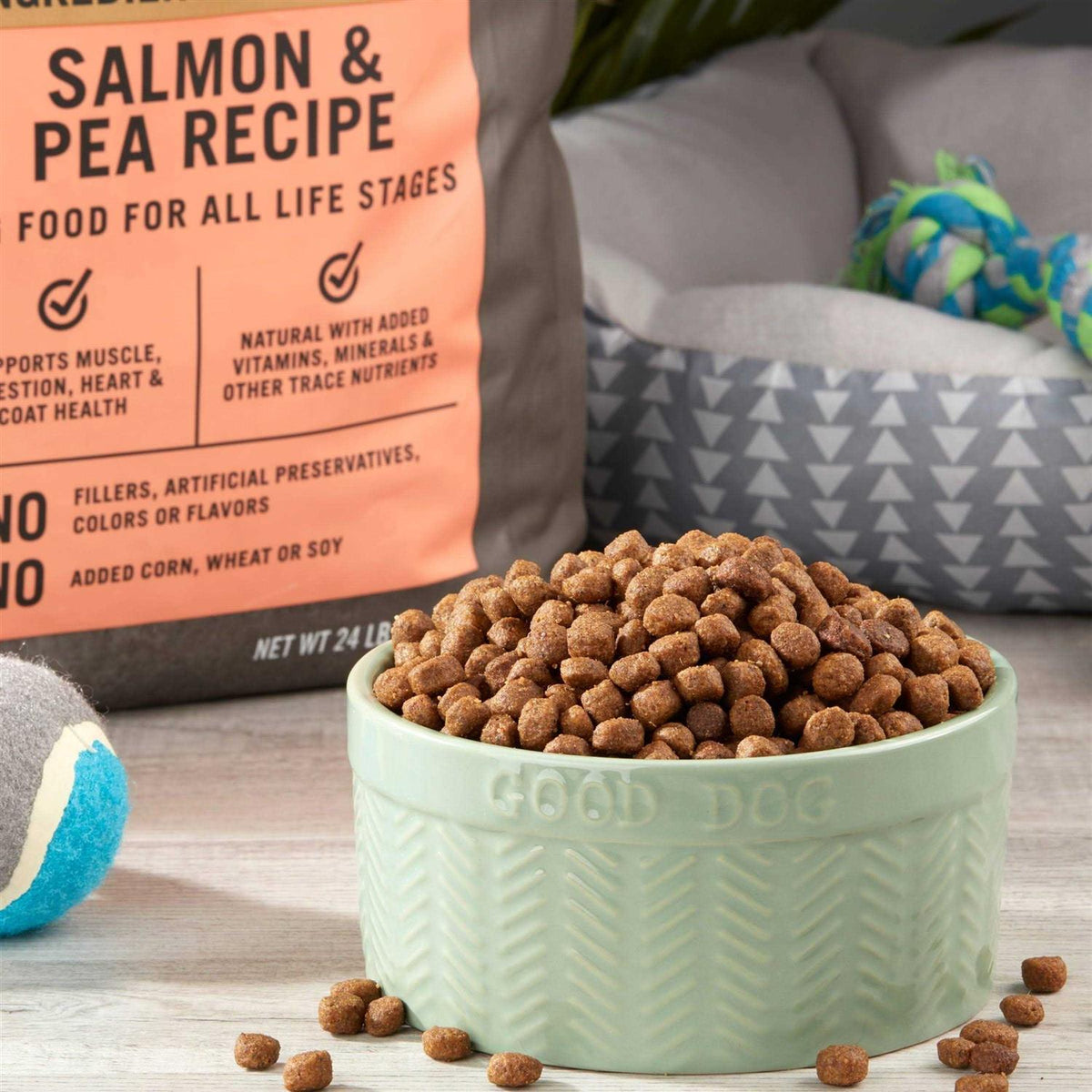 Salmon & Pea Recipe Dry Dog Food X794
