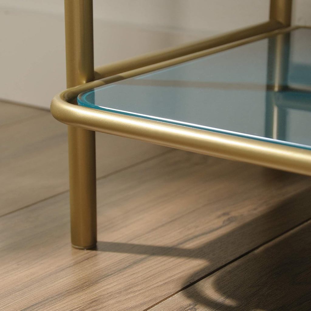 Bookcase, Satin Gold Finish R79641