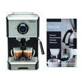 1200-Watt Black Espresso and Cappuccino Machine L968771