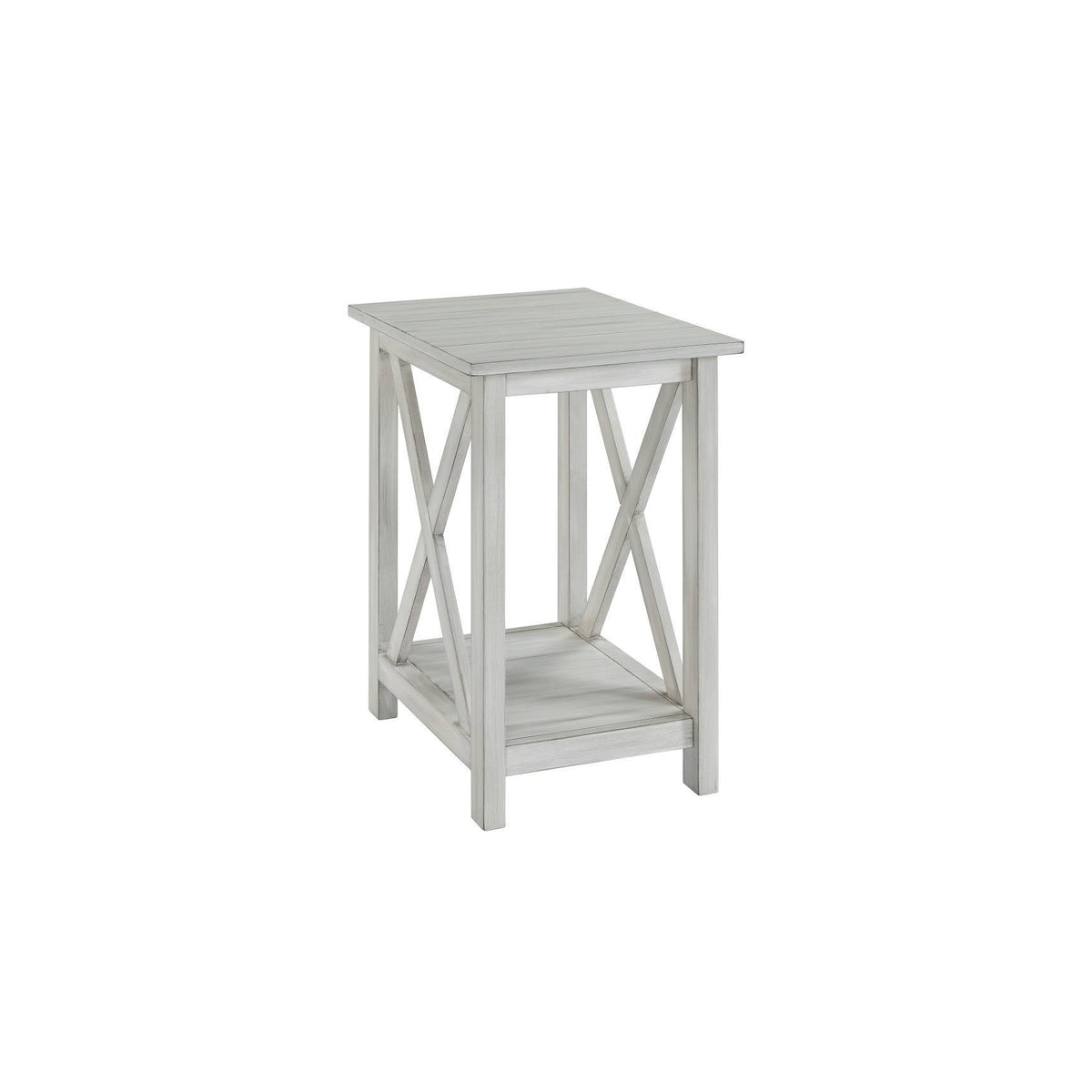 White Wash Bookcase X2876