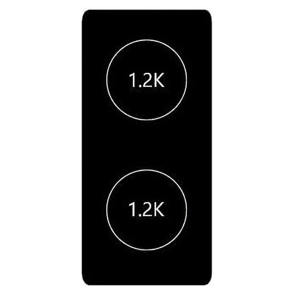2-Burner Electric Cooktop in Black T78628