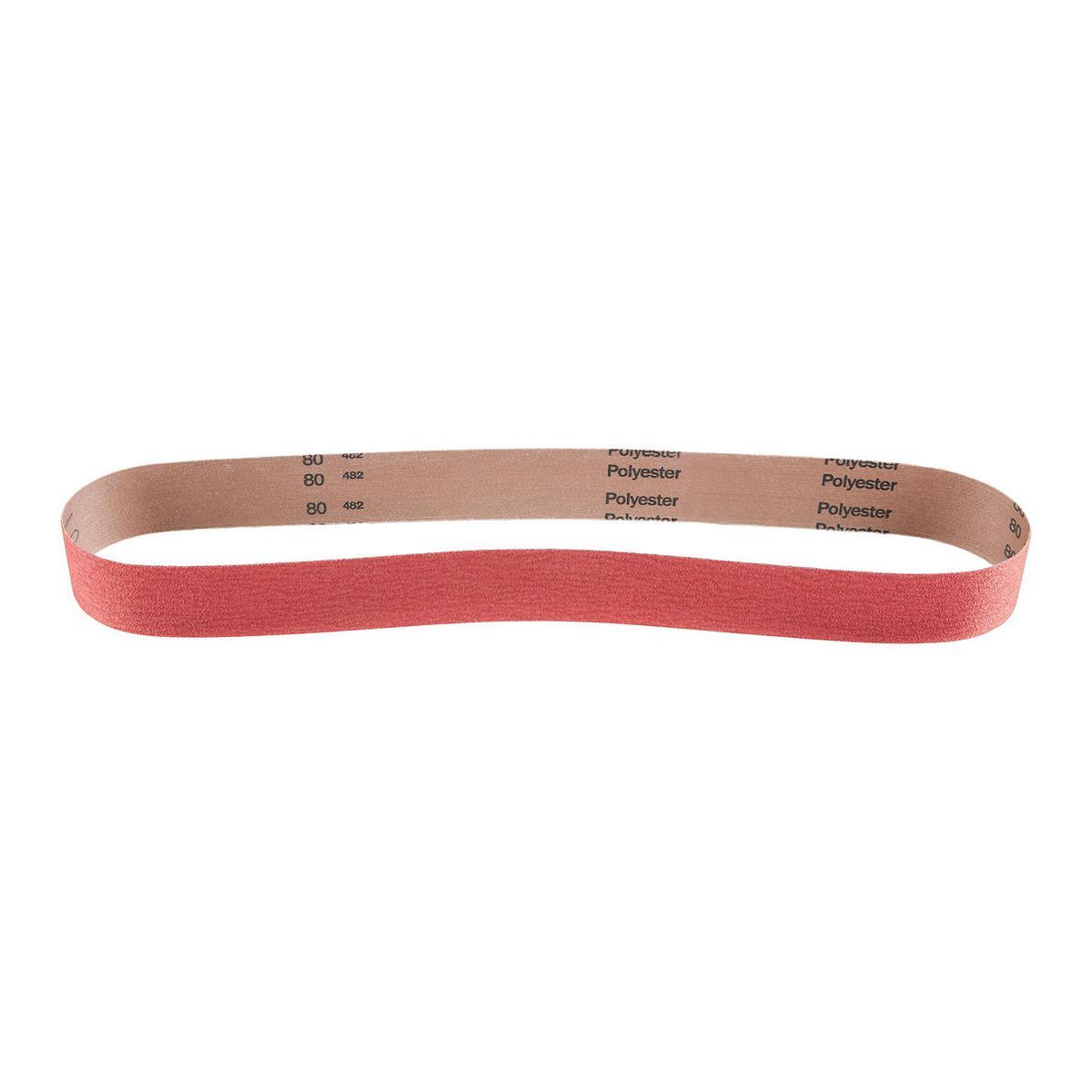 2 in. x 48 in. 80-Grit Ceramic Alumina Sanding Belts 2-Pack N12437