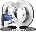 Rear Disc Rotors and Brake Pads 4pc Set H99766