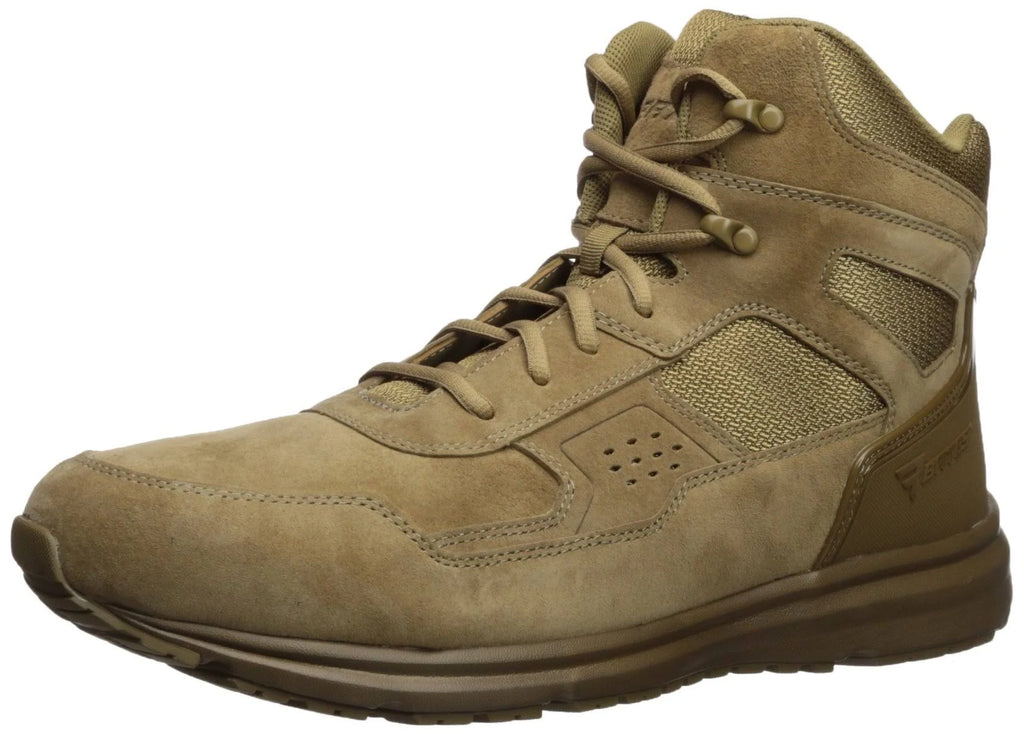 Brown Mid Work Boots Z954
