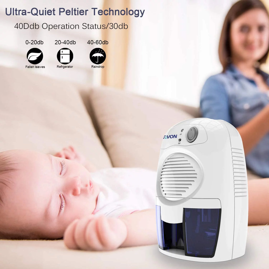 Electric 2000 Cubic Feet 500ml Portable Dehumidifier T9009