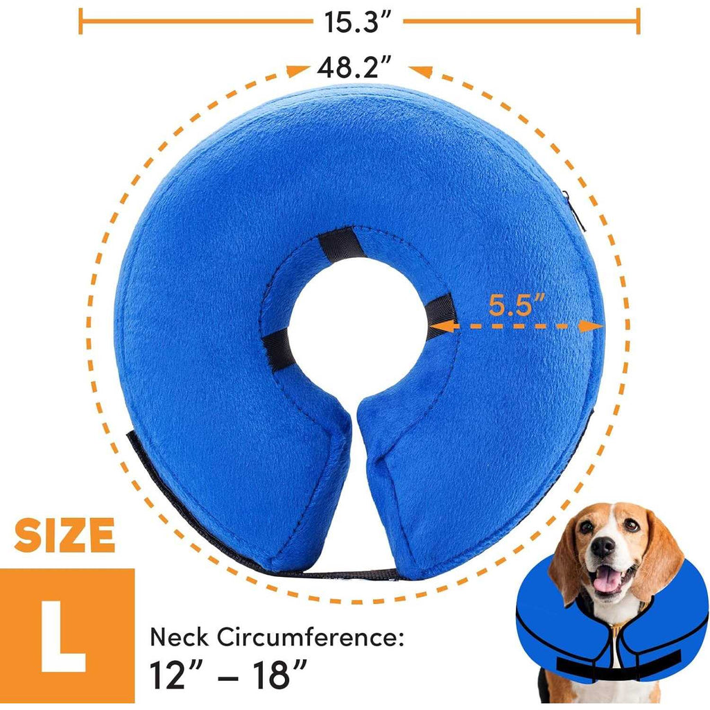 Inflatable Soft Pet Recovery Collar F98495