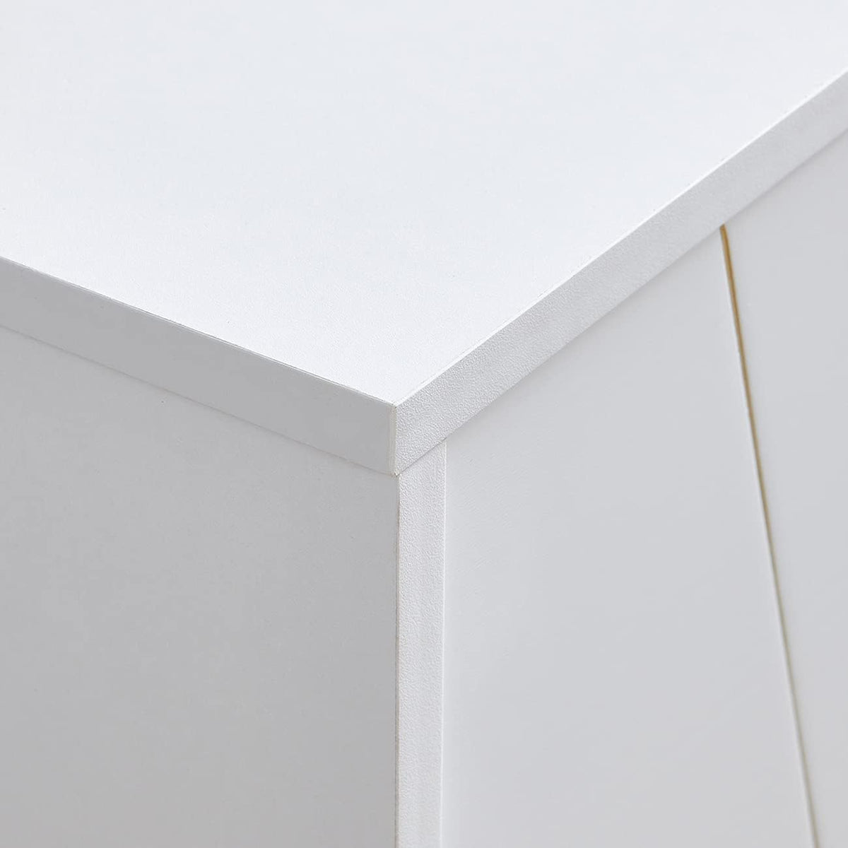 White Wood 4 Drawer Chest of Drawer E8382