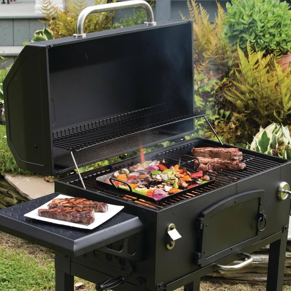Seasoned Carbon Steel Grilling Pan J93582