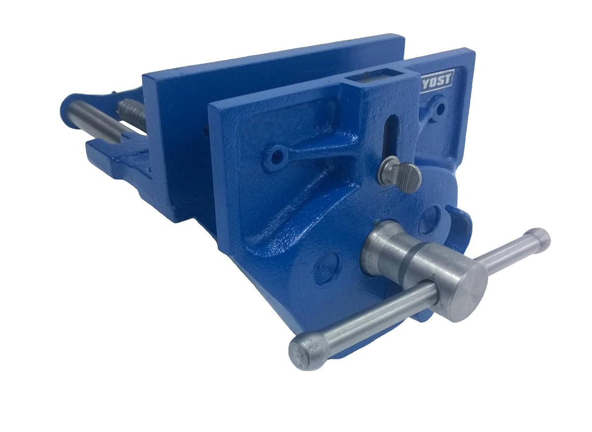 9x22 Blue Wood Working Vise J62295