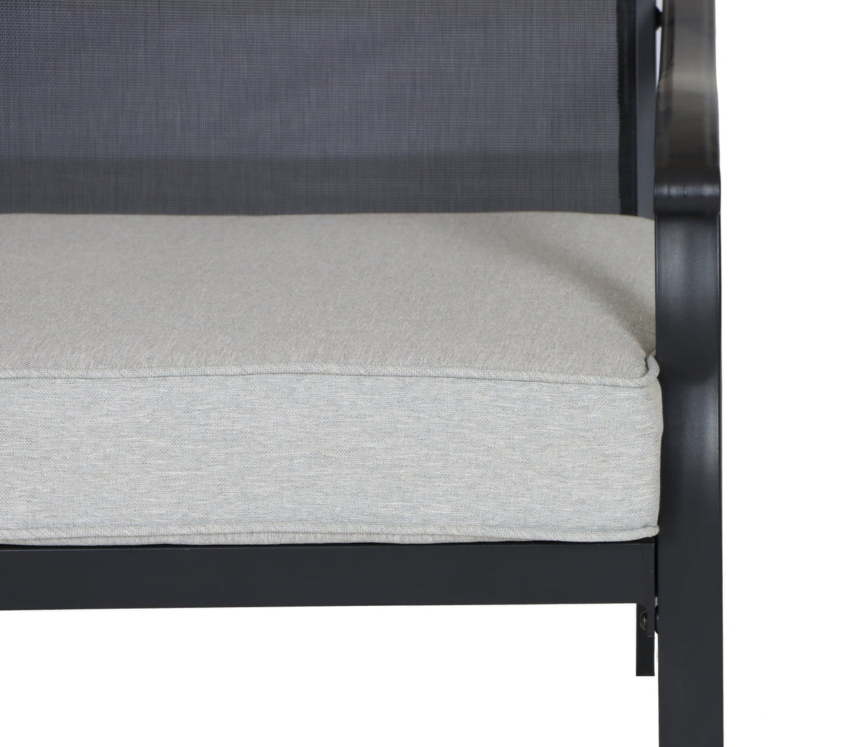 Gray 4 Piece Outdoor Patio Conversation Set S745090