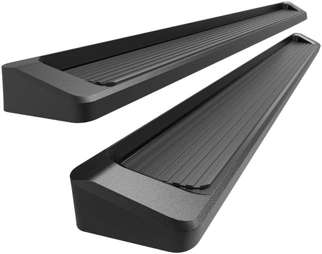 6in Black Running Boards R60757