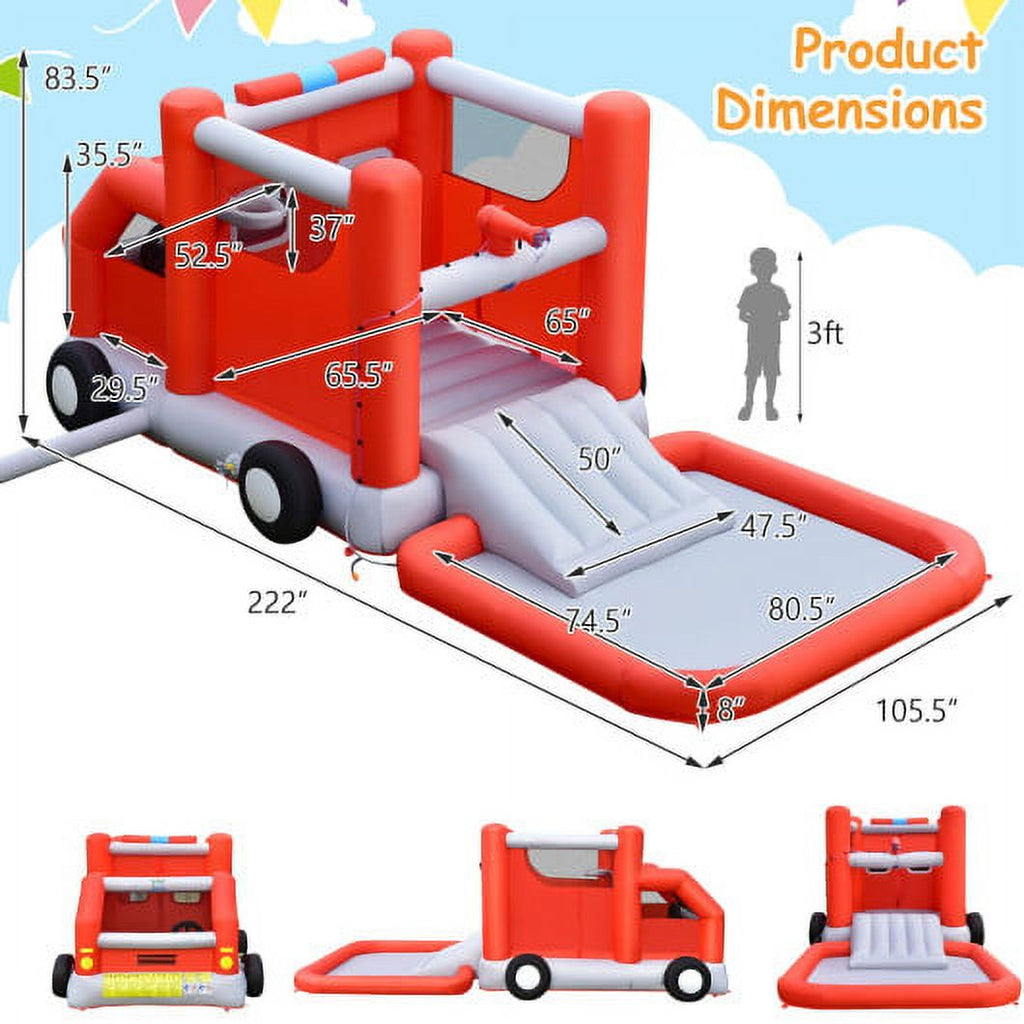 Inflatable Castle Water Park Bounce House O63353