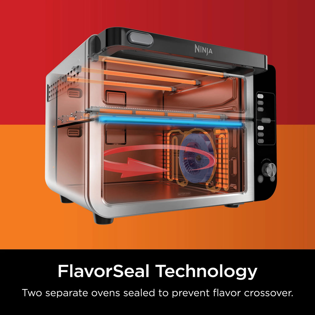 10-in-1 Double Oven with Convection and Air Fry E893