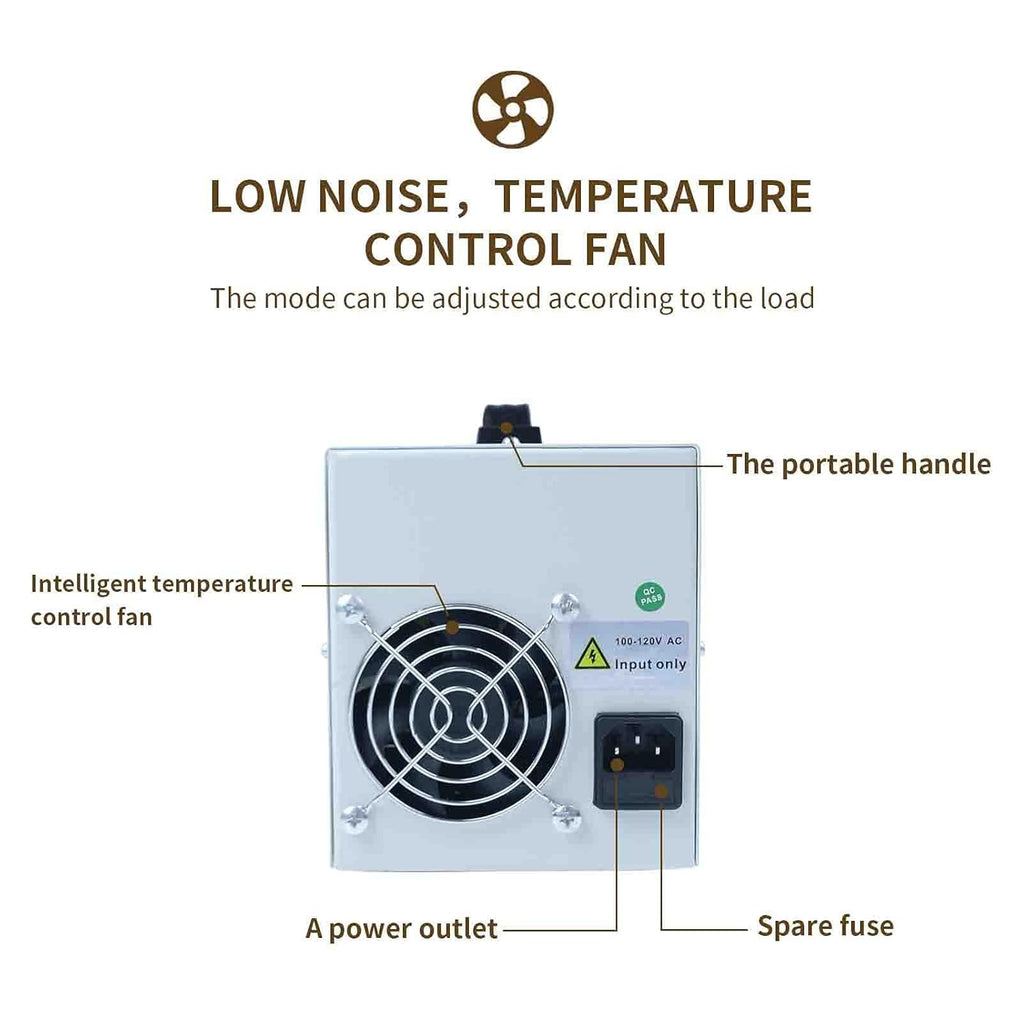30V/10A Adjustable Switching Regulated Bench Power Supply with LED Display P724640