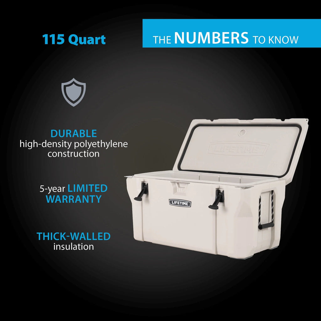 115 Quart Polyethylene Cooler Q210