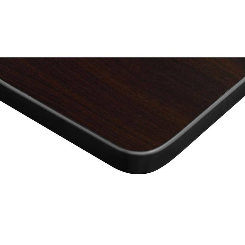 Square Breakroom Table with 4 Stack Chairs I133475