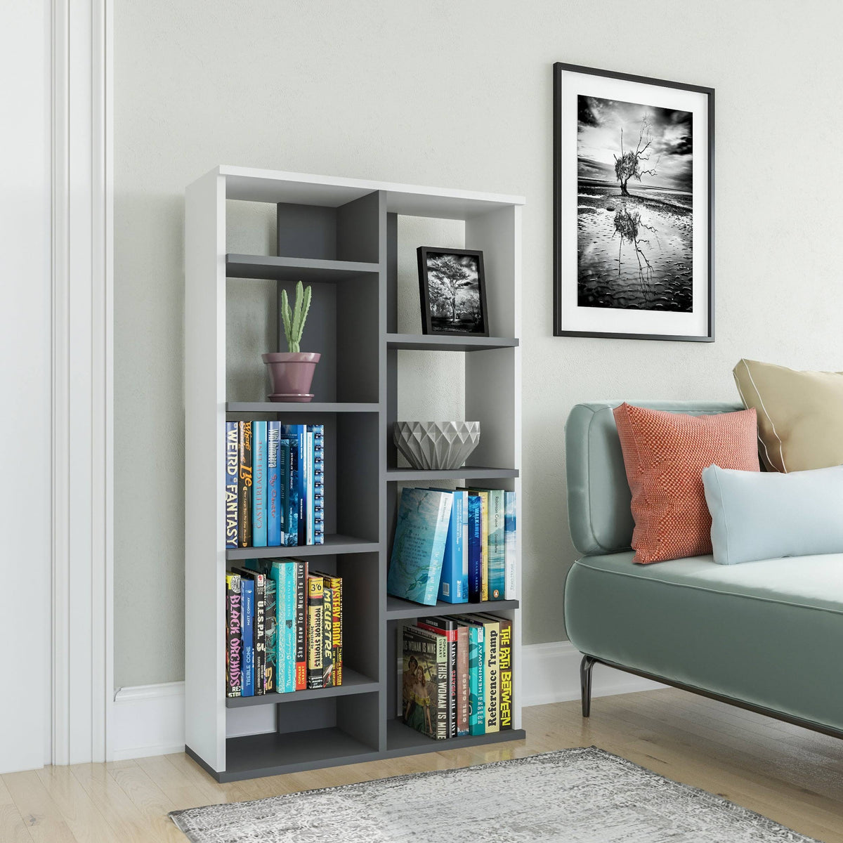 Modern Bookcase H6990
