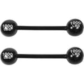 Inflatable Barbell Toy PVC Thickening Party Props T43653