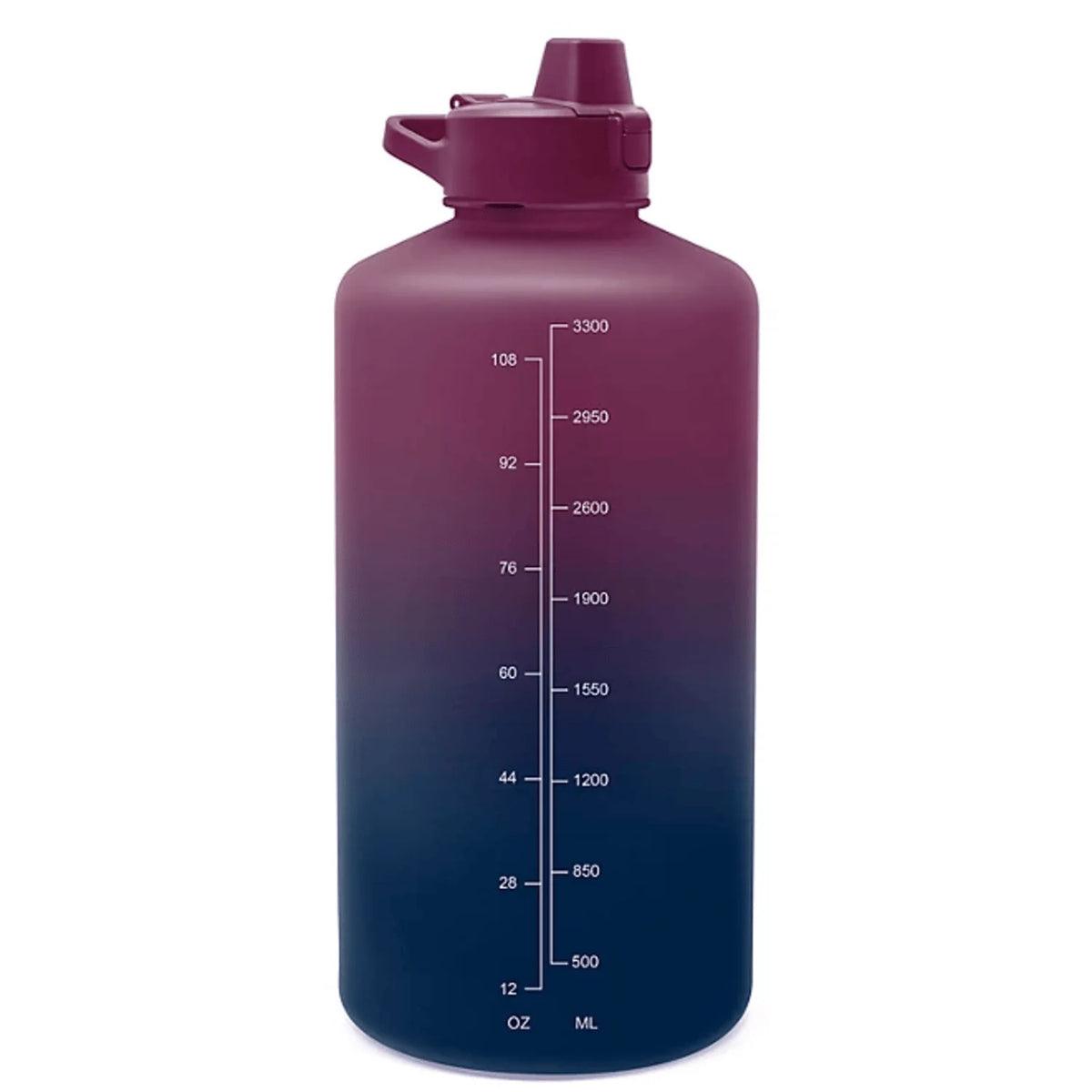 1 Gallon 128oz Water Bottle with Straw Lid S106114