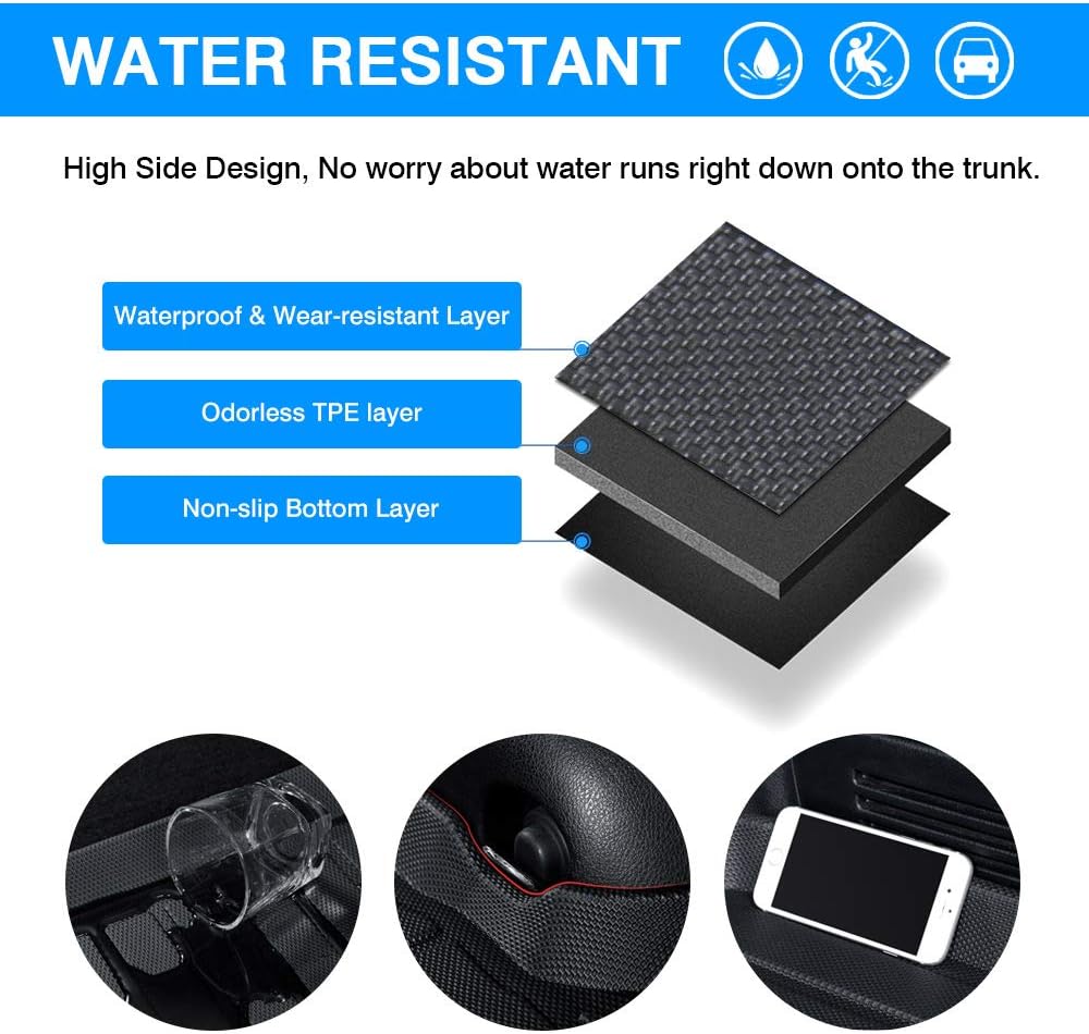 Custom Fit Trunk Mat Liner for Jeep Cherokee 2014-2021 D399943