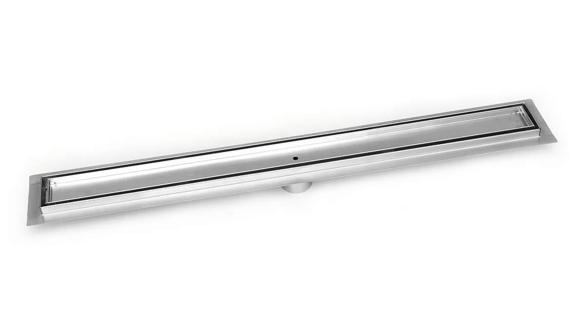 Tile Insert Stainless Steel Shower Drain 30 inch Z455563