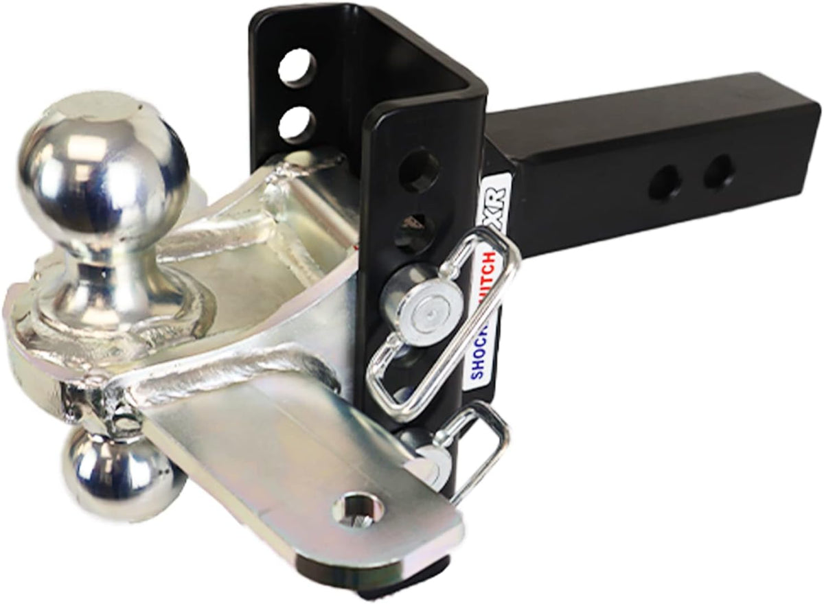 Combo Ball Mount with Sway Control Tabs, 12,000 lbs, Fits 2-1/2" Hitch S896458